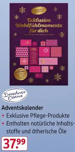 Rossmann Dresdner Essenz Adventskalender Angebot
