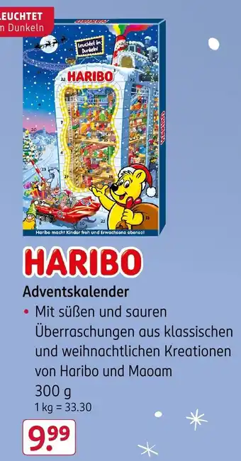Rossmann HARIBO Adventskalender Angebot