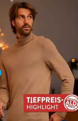 Aldi Süd Up2Fashion Herren Rollkragenpullover Angebot