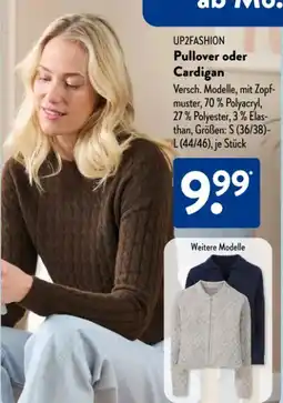 Aldi Süd Up2Fashion Damen Pullover Angebot