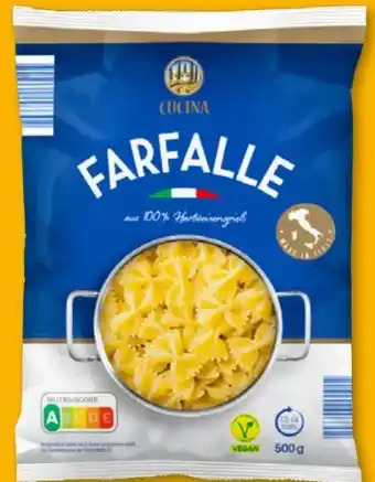 Aldi Süd Cucina Farfalle Angebot