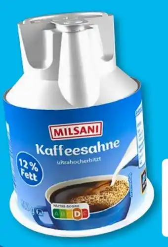 Aldi Süd Milsani Kaffeesahne Angebot