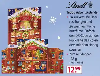 Rossmann Lindt Teddy Adventskalender Angebot