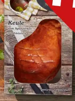 REWE Beck Spanferkel-Keule gebraten Angebot