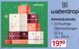 Rossmann Waterdrop Adventskalender Angebot