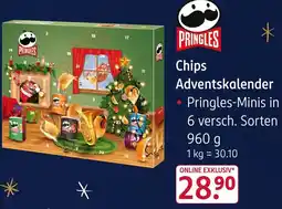 Rossmann PRINGLES Chips Adventskalender Angebot