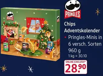 Rossmann PRINGLES Chips Adventskalender Angebot