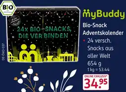 Rossmann myBuddy Bio-Snack Adventskalender Angebot
