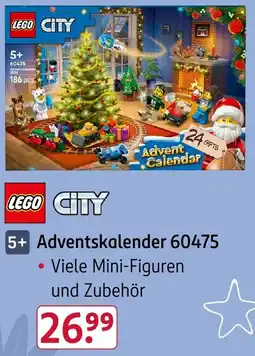 Rossmann LEGO CITY Adventskalender 60475 Angebot