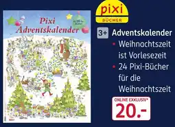Rossmann Pixi Adventskalender Angebot