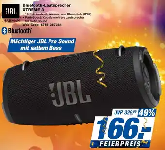 expert Techno Land JBL Bluetooth-Lautsprecher XTREME 3 Angebot