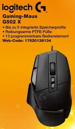 expert Techno Land logitech Gaming-Maus G502 X Angebot