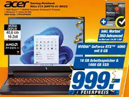 expert Techno Land acer Gaming-Notebook Nitro V16 (ANV16-41-R623) Angebot