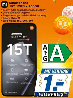 expert Techno Land Xiaomi Smartphone 15T 12GB+256GB Angebot