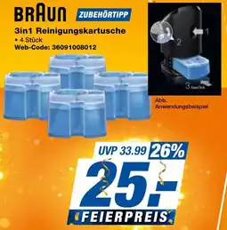 expert Techno Land BRAUN 3in1 Reinigungskartusche Angebot