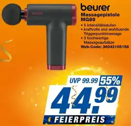 expert Techno Land beurer Massagepistole MG89 Angebot