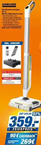 expert Techno Land KÄRCHER Hartbodenreiniger FC 8 Smart Signature Line Angebot