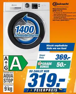 expert Techno Land Bauknecht Waschmaschine BPW 914 A Angebot