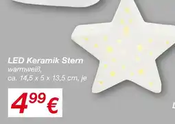 KiK Led keramik stern Angebot