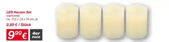 KiK Led kerzen set Angebot