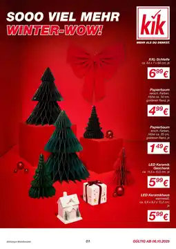 KiK Xxl-schleife Angebot