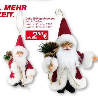KiK Deko weihnachtsmann Angebot