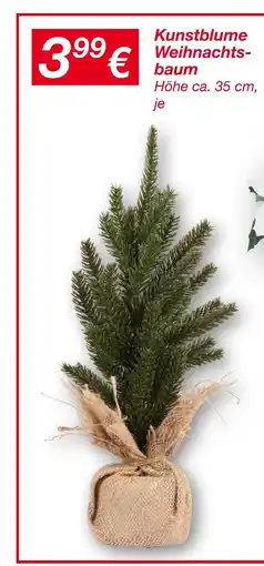 KiK Kunstblume weihnachtsbaum Angebot