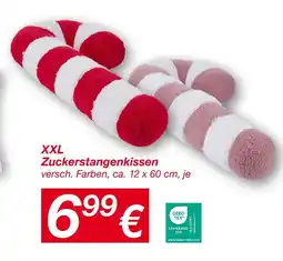 KiK Xxl zuckerstangenkissen Angebot