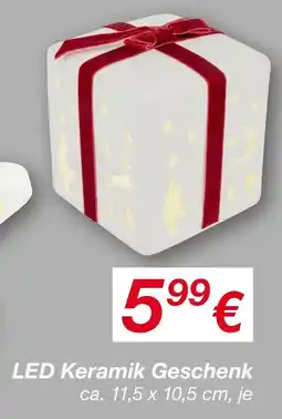 KiK Led keramik geschenk Angebot