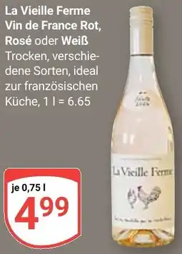 Globus La Vieille Ferme Vin de France Rot, Rosé oder Weiß Angebot