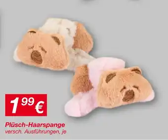KiK Plüsch-haarspange Angebot