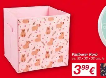 KiK Faltbarer korb Angebot