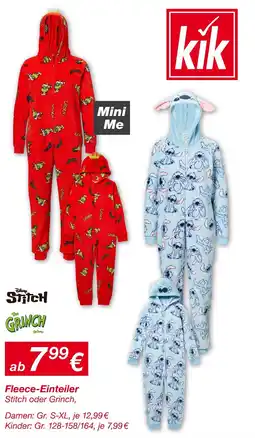 KiK Fleece-einteiler Angebot