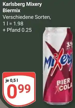 Globus Karlsberg Mixery Biermix Angebot