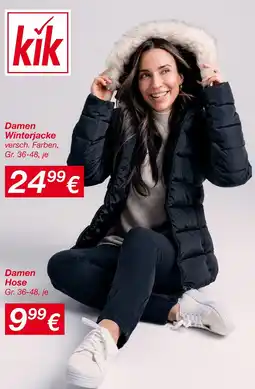 KiK Damen winterjacke Angebot