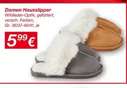 KiK Damen hausslipper Angebot