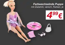 KiK Farbwechselnde puppe Angebot