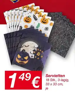 KiK Servietten Angebot