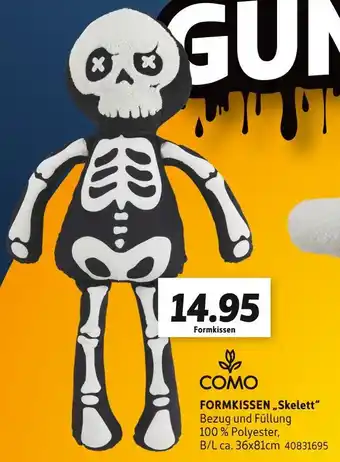 SCONTO Como formkissen skelett Angebot