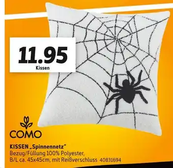 SCONTO Como kissen „spinnennetz“ Angebot
