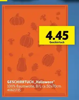 SCONTO Geschirrtuch halloween Angebot