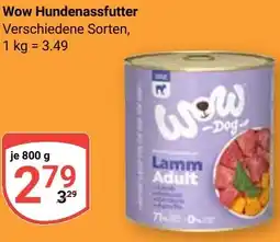 Globus Wow Hundenassfutter Angebot