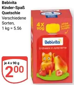Globus Bebivita Kinder-Spaẞ Quetschie Angebot