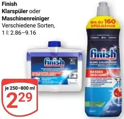 Globus Finish Klarspüler oder Maschinenreiniger Angebot