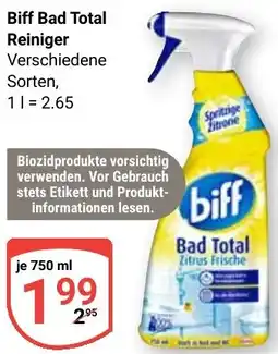 Globus Biff Bad Total Reiniger Angebot