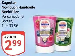 Globus Sagrotan No-Touch Handseife Nachfüller Angebot