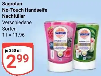 Globus Sagrotan No-Touch Handseife Nachfüller Angebot