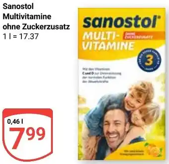 Globus Sanostol Multivitamine ohne Zuckerzusatz Angebot