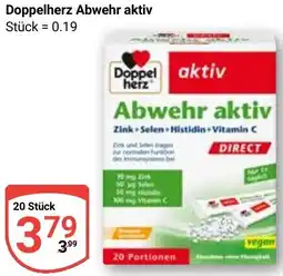 Globus Doppelherz Abwehr aktiv Angebot