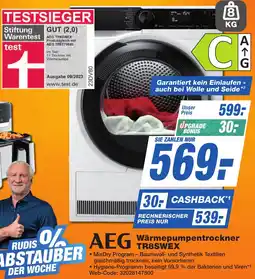 K+B Expert AEG Wärmepumpentrockner TR8SWEX Angebot